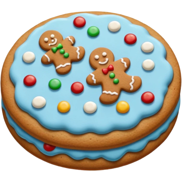 christmas cookie emoji