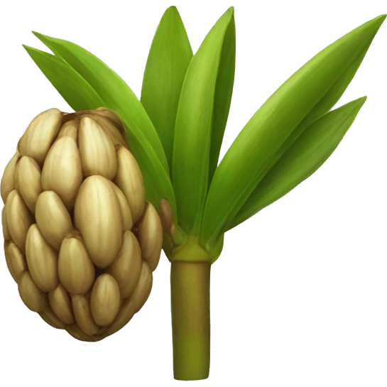 babassu palm nut emoji