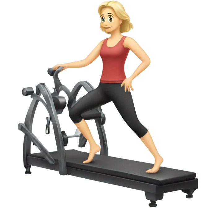 pilates machine emoji