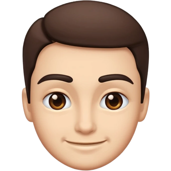 Smirking with eyebrows raised up  emoji