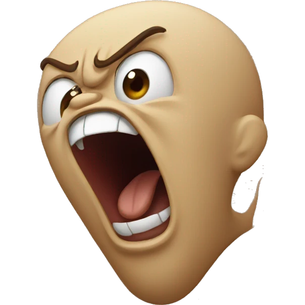 screaming emoji