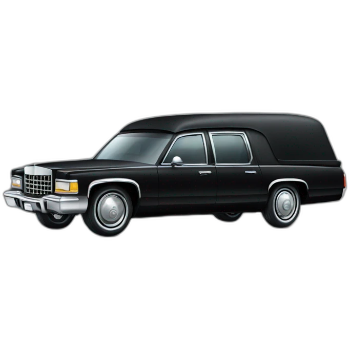 Hearse emoji
