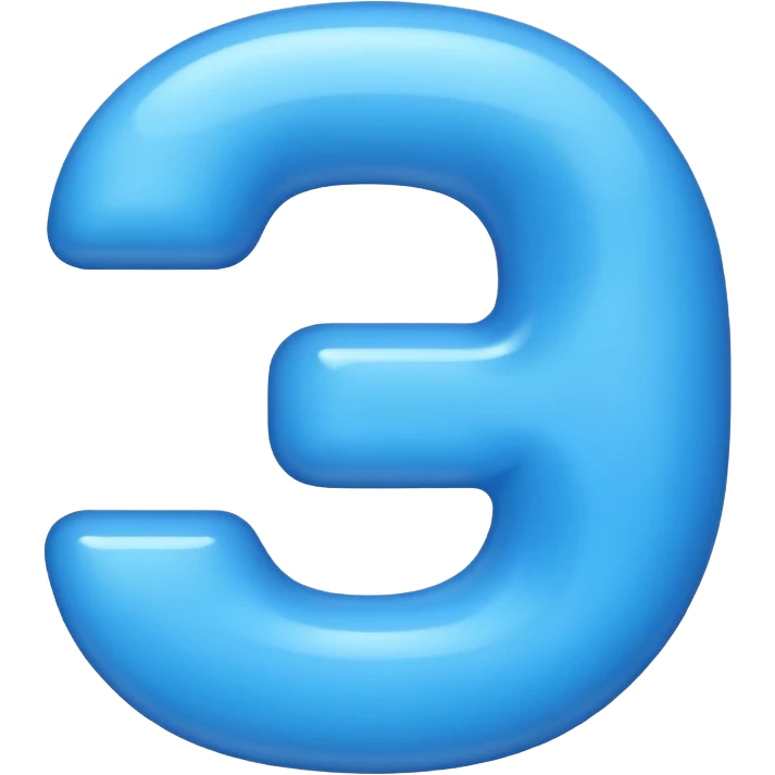 number 3 emoji emoji