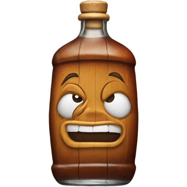 old munk rum bottle emoji