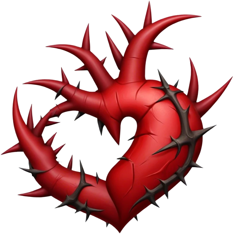 Heart of thorns emoji