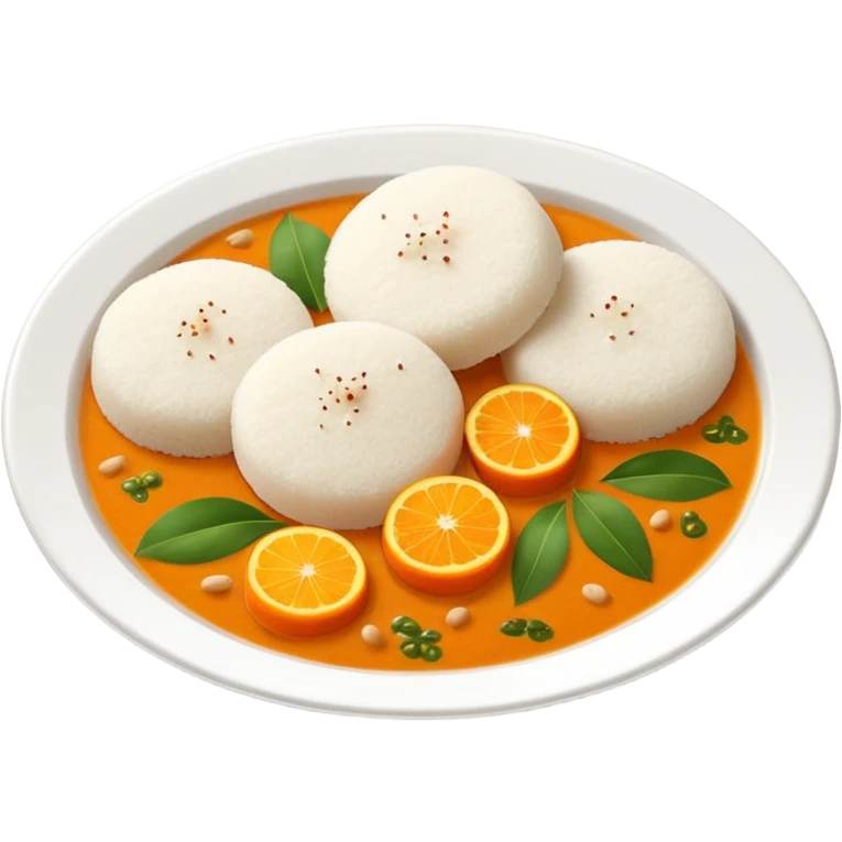 Idli sambar emoji