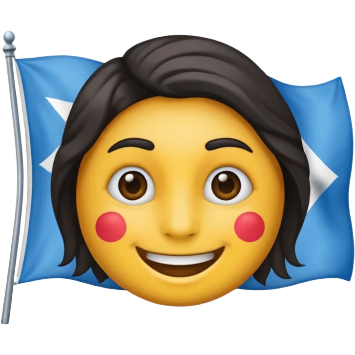 Crée moi un emojis avec le drapeau corse avec la tête  emoji