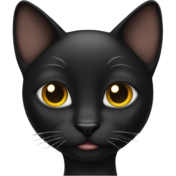 black cat  emoji