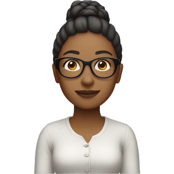 Sister with money in her glasses emoji