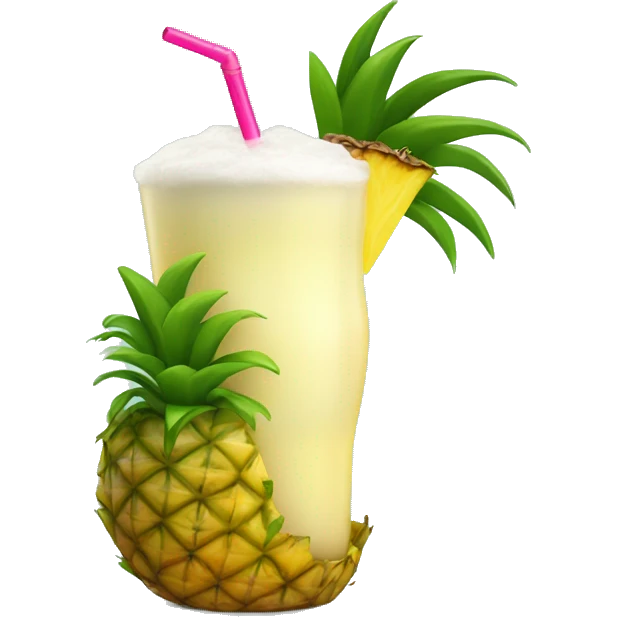 Piña colada emoji