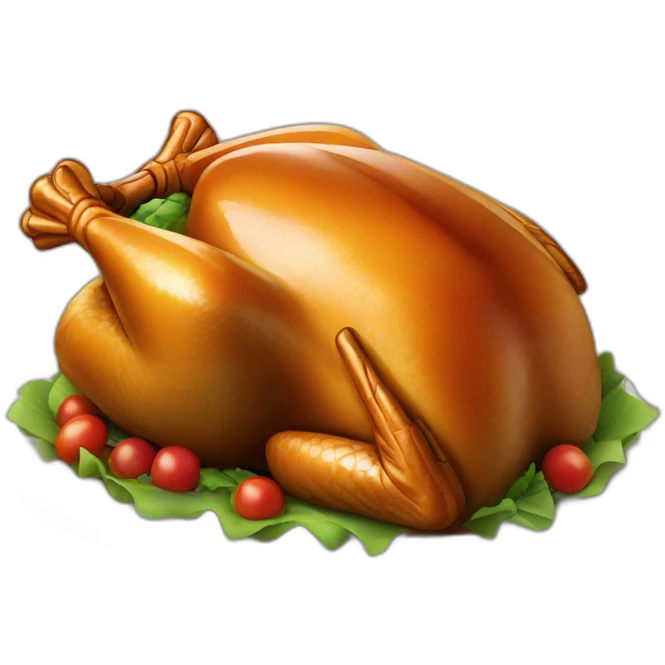 baked turkey emoji