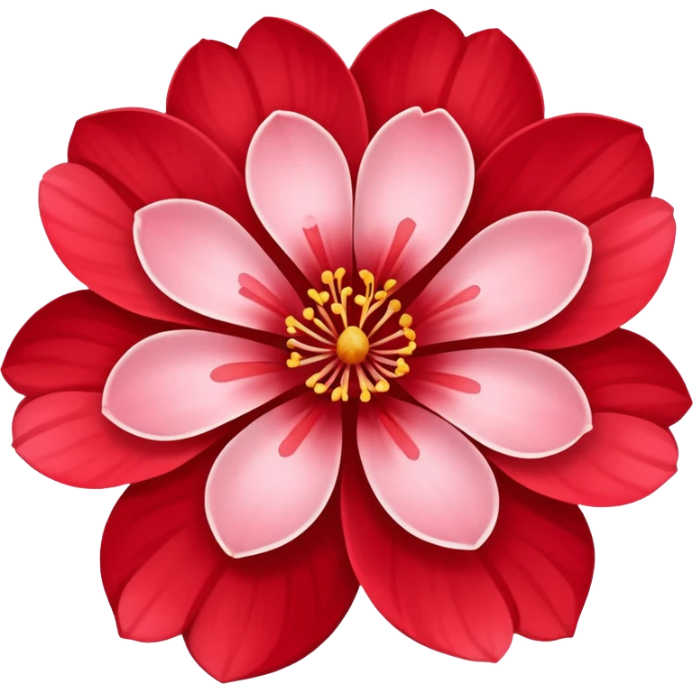 red sakura' emoji