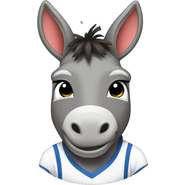Donkey wears Elzamalek shirt emoji
