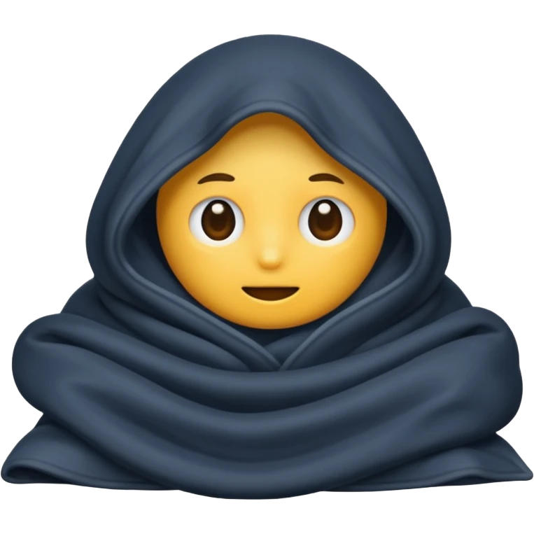 Something under the blanket emoji