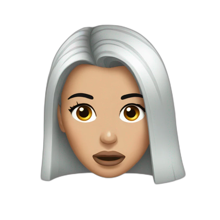 Kim kardashian crying face emoji