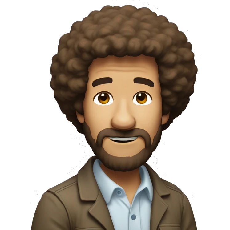 Bob ross emoji