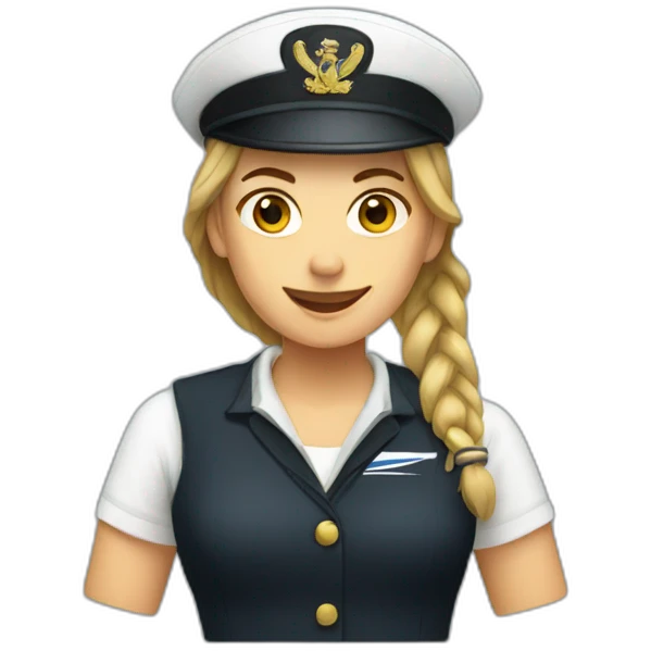 female new zealand sailor emoji