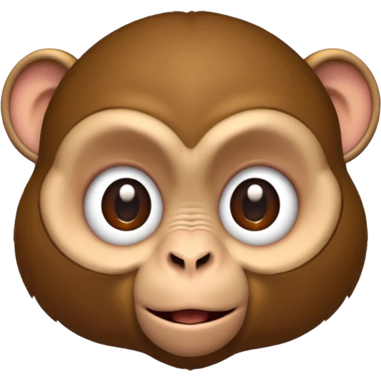 monkey face facing the front emoji