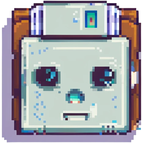 Sad floppy disk  emoji