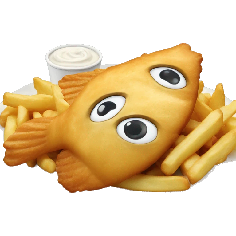 Fish and chips emoji