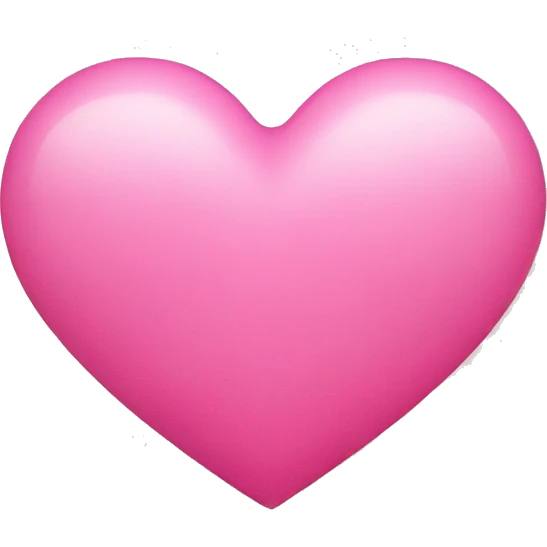 pink heart emoji