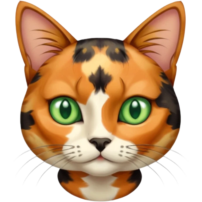tortoiseshell cat emoji