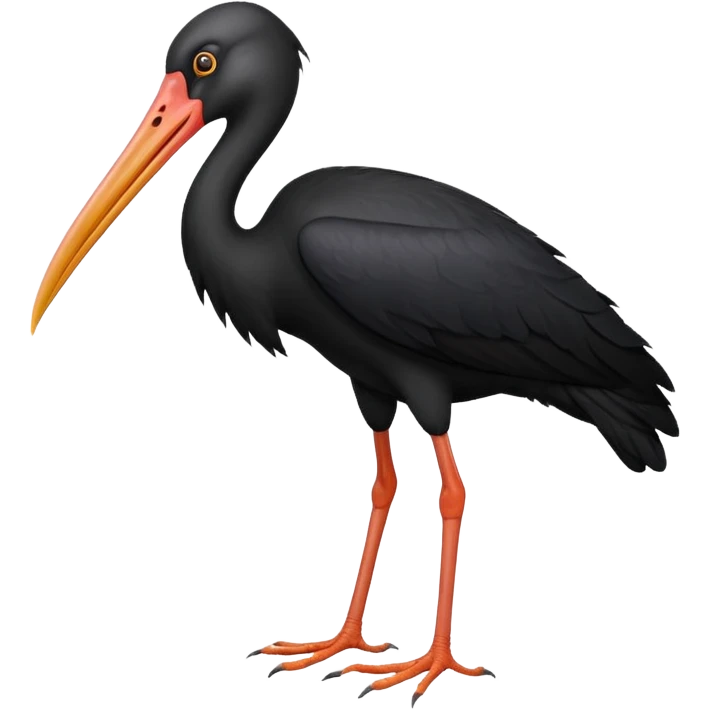 لک لک سیاه emoji