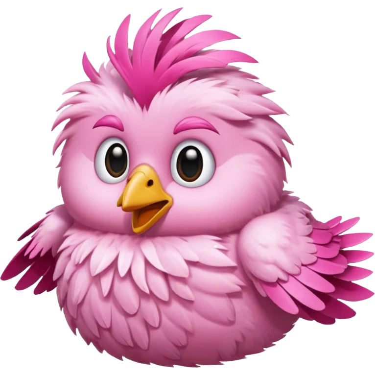 pink birds emoji