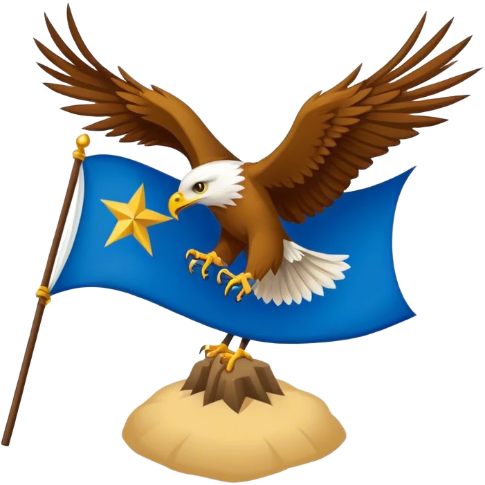 bandera franquista (aguila de san juan) emoji