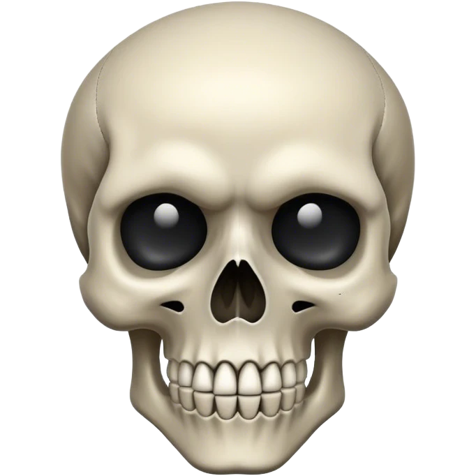 skull being sad  emoji
