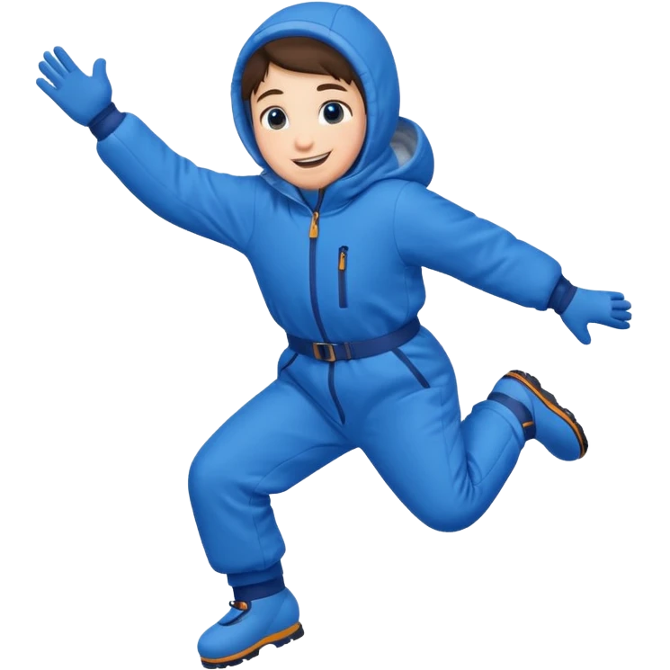 Snow jump emoji