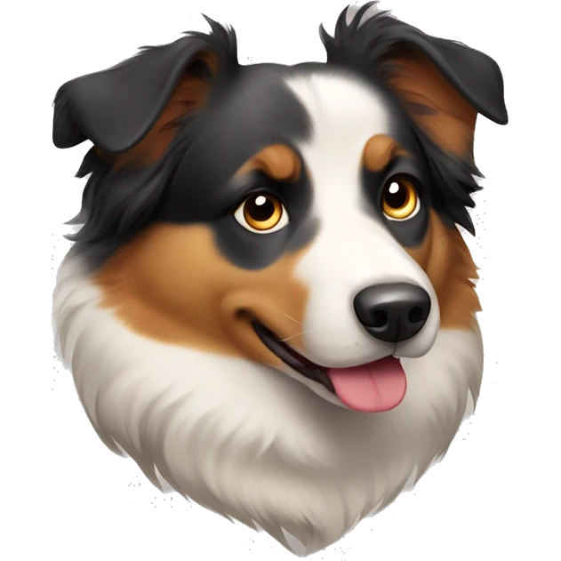 Australian Shepard fat  emoji