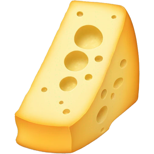 footshaped cheese emoji