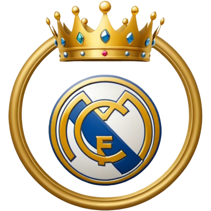 Real Madrid logo emoji