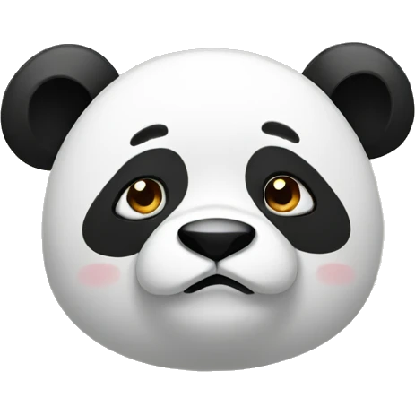 sad panda emoji