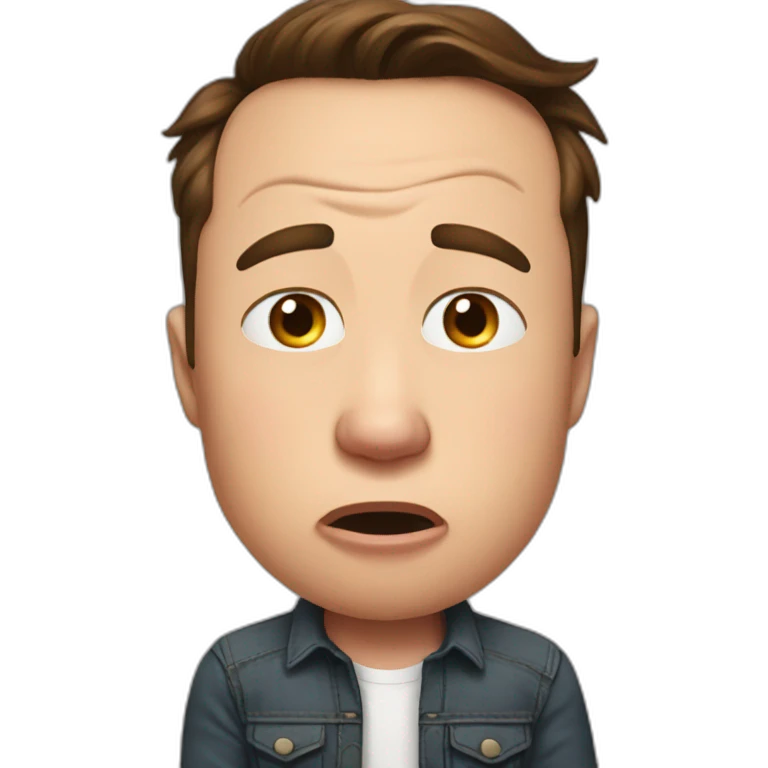 Elon-Musk-crying-wears-a-poopdiaper emoji