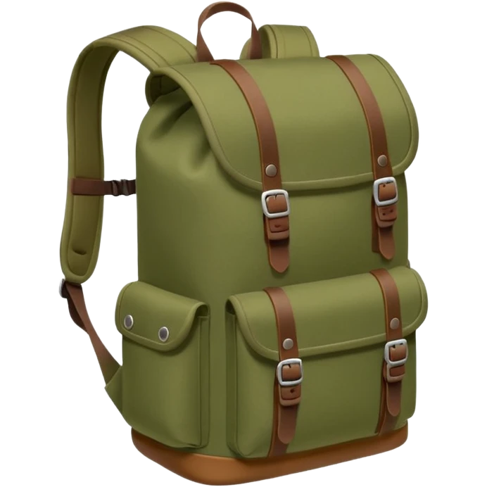 Hiking backpack with chest strap emoji