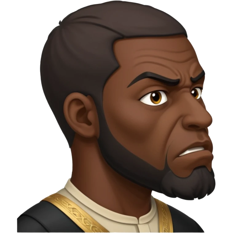 angry Iraqi, in profile emoji