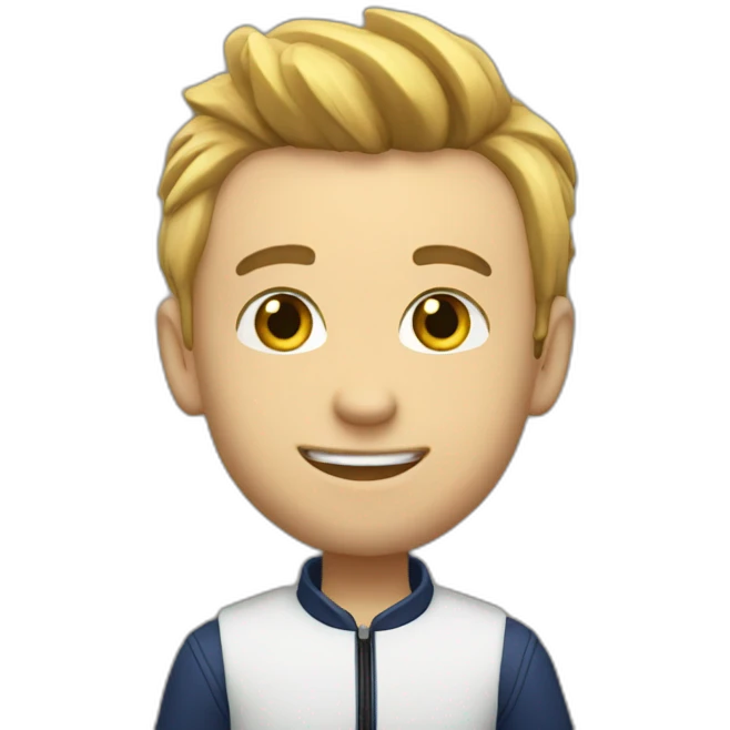 squeezie at the GP explorer emoji