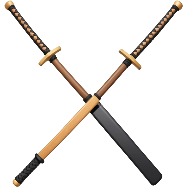 Kendo shinai emoji emoji