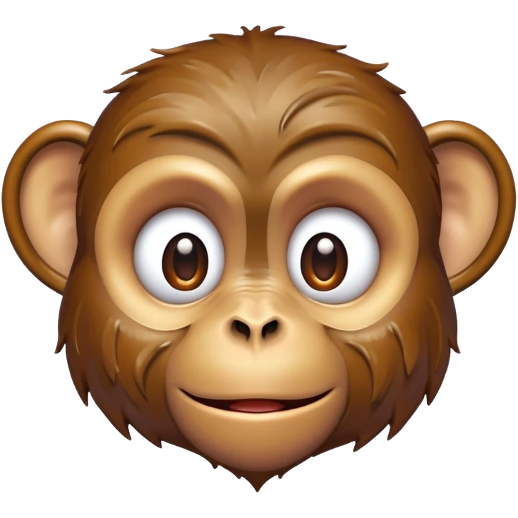 Sweaty monkey emoji