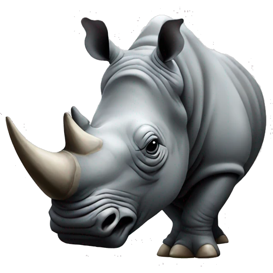 Man Rhino emoji