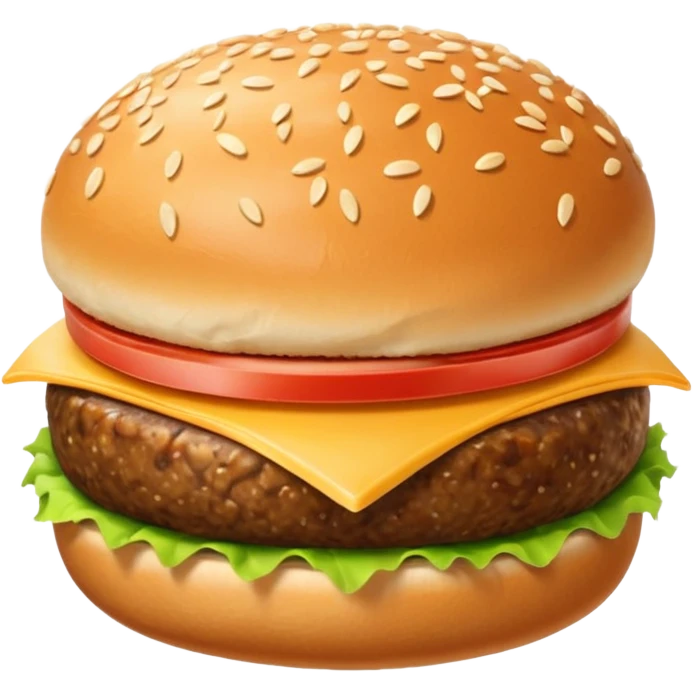 hamburger bun emoji