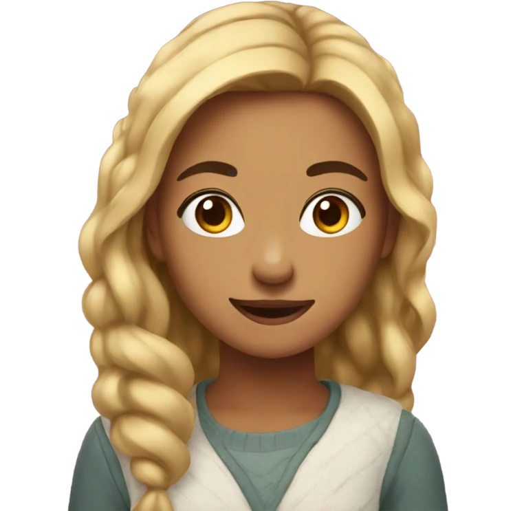 Girl who just finished vlogmas emoji