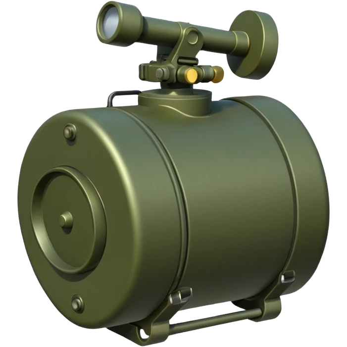 generate a ultra realistic anti-tank mine that can be carried by a drone emoji