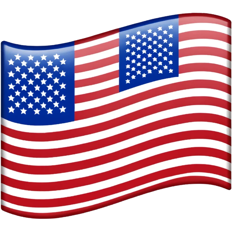 Upside down US flag emoji