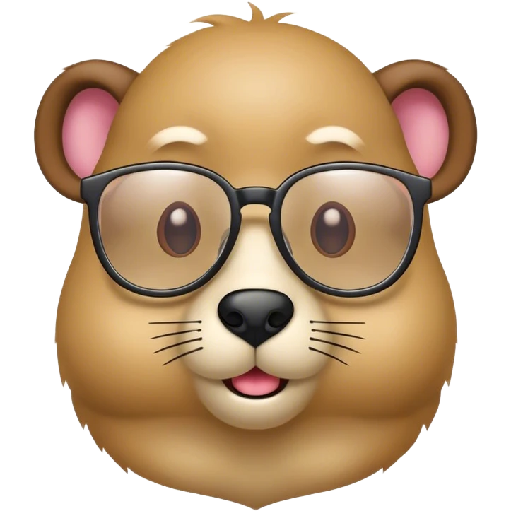 golang gopher with glasses emoji