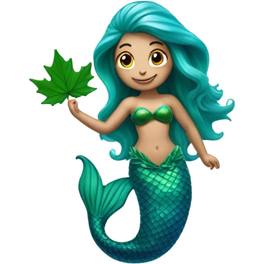mermaid from canada emoji