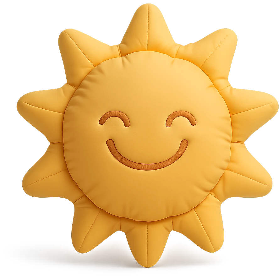 smiling sun emoji