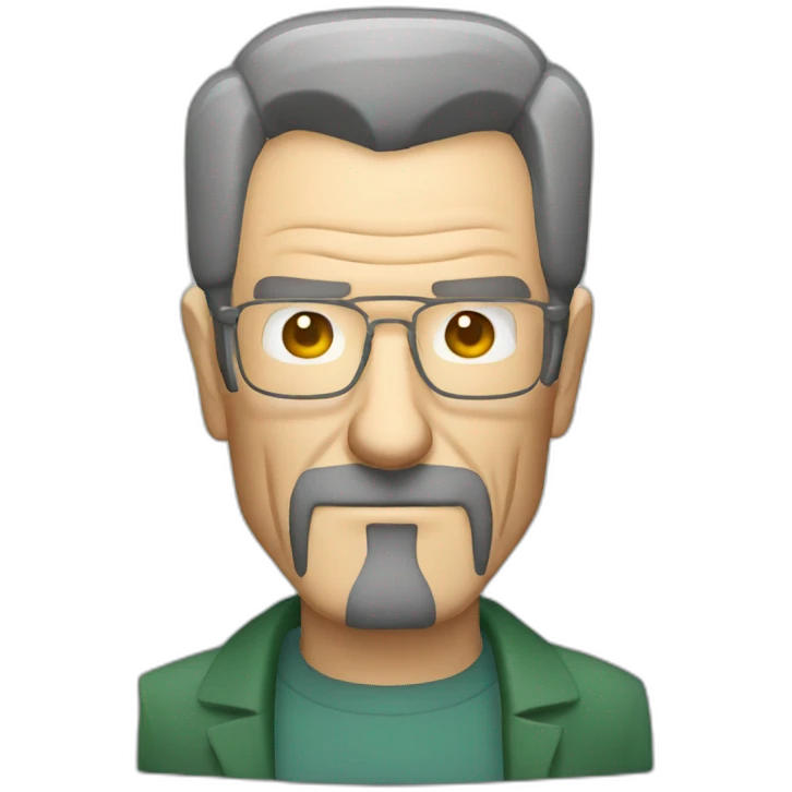 walter white making glass emoji